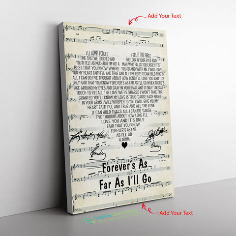 Alabama Forever is As Fat As Ill Go Signature Lyric Heart Typography Canvas Poster-gigapixel-standard-scale-4_00x