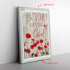 Be Still And Know That I Am God Frame Canvas All Size