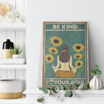 Be Kind To Your Soul Frame Canvas All Size
