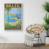 Brazil Canvas Frame Canvas All Size