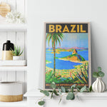 Brazil Canvas Frame Canvas All Size