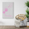 Breast Cancer Awareness Frame Canvas All Size