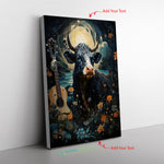 Brown Cow Yogurt Cowassos Starlit Serenade Pays Homage To Marc Chag Canvas Full Size