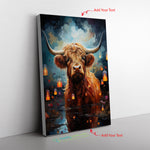 Buy A Cow Cowtizs Whimsical Stroll Capturese Charm Of Mar Canvas Full Size