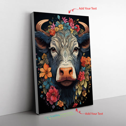 Cow Print Wallpaper Featuring A Dairy Cow Ine Style Canvas Full Size