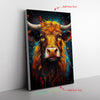 Cow Tails Of A Highland Cow Inspired Bye Canvas Full Size