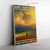 Don_T Fear Death Fear The Un Lived Life Frame Canvas All Size
