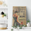 Easily distracted by music and wine Canvas Poster 2-gigapixel-low_res-scale-4_00x