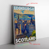 Edinburgh Scotland Frame Canvas All Size