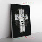 Fear Not Jessus Lion Of Judah Frame Canvas All Size