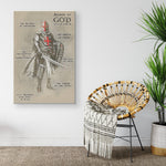 God Armor Of The Helmet Of Salvation Frame Canvas All Size