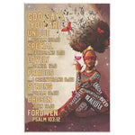 God Says You Are The Girl Frame Canvas All Size