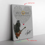 Guns Roses November Rain Frame Canvas All Size