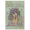 Hippie Wild Heart Gypsy Soul Canvas Wall Art Frame Canvas All Size