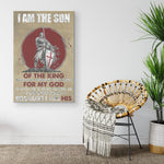 I Am The Son Frame Canvas All Size
