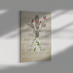 I Can Only Imagine Cardinal Christian Canvas Prints Vintage Wall Art Gifts Frame Canvas All Size