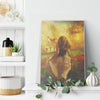 Jesus In Heaven Frame Canvas All Size