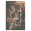 Jesus Lion Cross Eyes Frame Canvas All Size