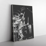 John Bonham The Legend Drummer Signed Frame Canvas All Size