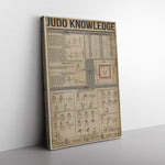 Judo Knowledge Canvas Wall All Size