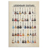 Legendary Guitars Frame Canvas All Size