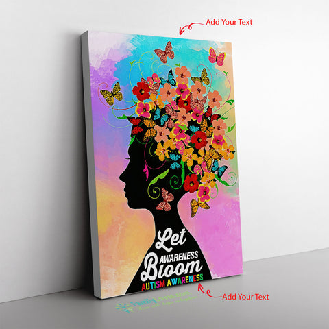 Let Bloom Frame Canvas All Size