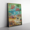 Life Green Is Better At The Lake Frame Canvas All Size