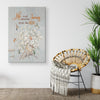 Life Is All About The Journey Enjoy The Ride Frame Canvas All Size