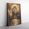 Lion In Lief Frame Canvas All Size