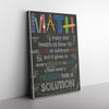 Math Canvas Wall All Size