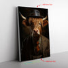 Minature Cow Cowhoppers Persistence Channelse Whimsy Of Rene Canvas Full Size