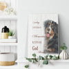 Mountain Dog I Thought Of You Today Wall Art Matte Frame Canvas All Size
