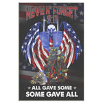 Never Forget All Gave Some Frame Canvas All Size