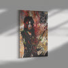 Nikki Sixx Legend Motley Crue Band Oil Paint For Fan Frame Canvas All Size