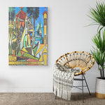 Pablo Picasso Mediterranean Landscape Canvas Poster Frame Canvas All Size