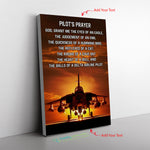 Pilot_S Prayer Frame Canvas All Size