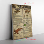 Platypus Knowledge Canvas Wall All Size