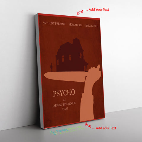 Psycho An Alfred Hitchcock Film Frame Canvas All Size