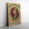 Redheads Are Sunshine Mixed With A Little Hurricane Frame Canvas All Size