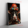 Shampoo Cow Dairy Cow With A Christmaseme Inspired Bye W Canvas Full Size