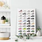 Shoes Poter Canvas Wall All Size