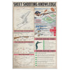Skeet Shooting Knowledge Canvas Wall All Size