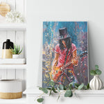 Slash Guns N Roses Art Style Frame Canvas All Size