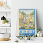 Stars Hollow Frame Canvas All Size