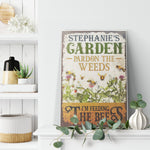 Stephanie_S Garden Frame Canvas All Size