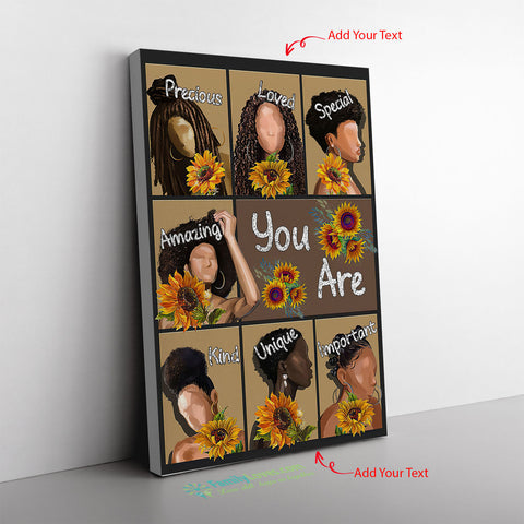 Sunflower And You Are Frame Canvas All Size