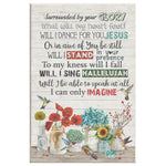 Surrounded By Your Glory Frame Canvas All Size