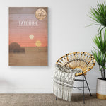 Tatooine Star Wars Frame Canvas All Size