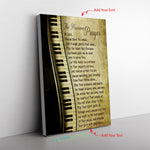 The Musician Prayer Frame Canvas All Size