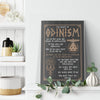 The Heart Of Odinism Frame Canvas All Size
